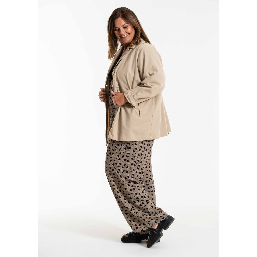 Gozzip Woman GMargrethe Loose Pants Loose Pant Sand