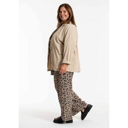 Gozzip Woman GMargrethe Loose Pants Loose Pant Sand