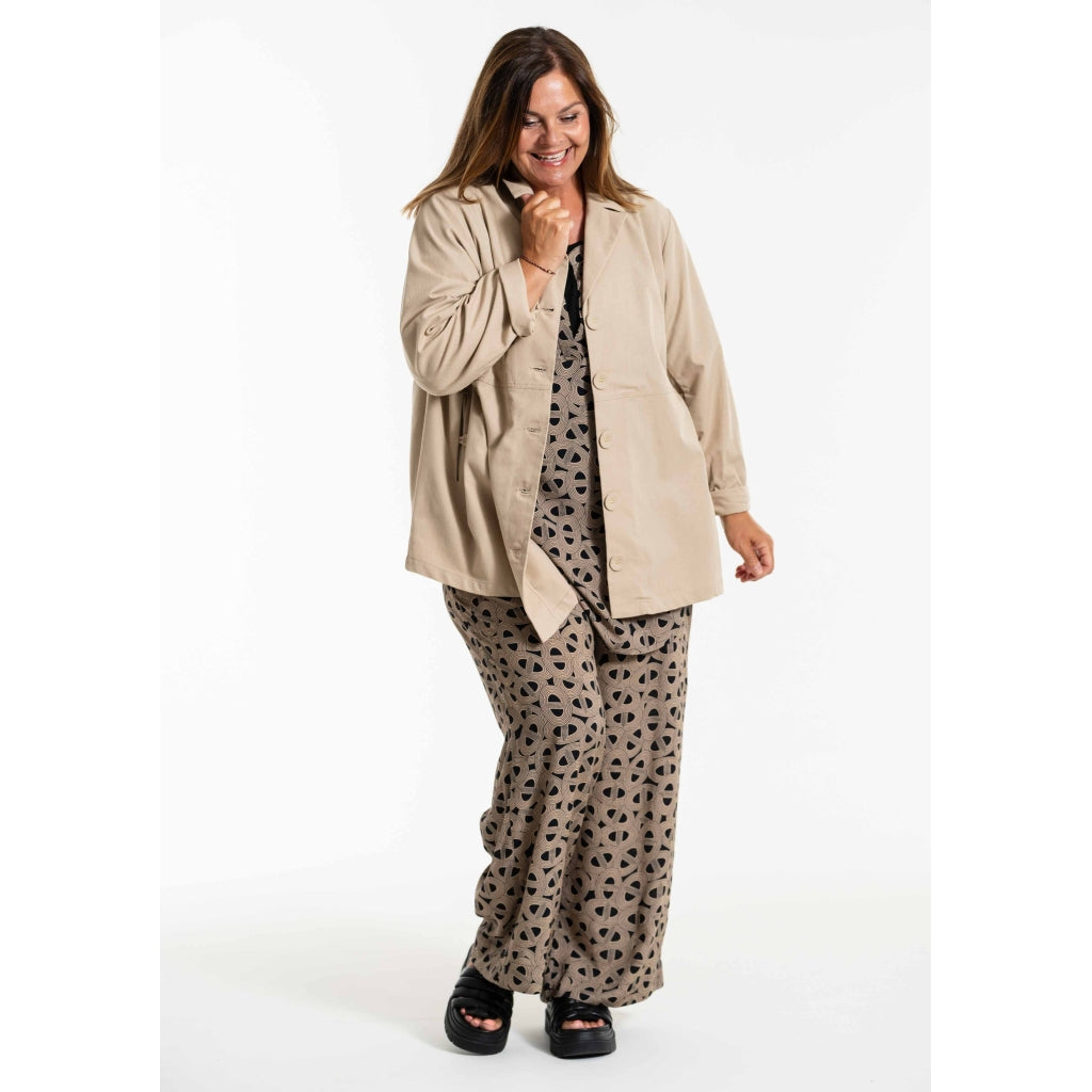 Gozzip Woman GMargrethe Loose Pants Loose Pant Sand