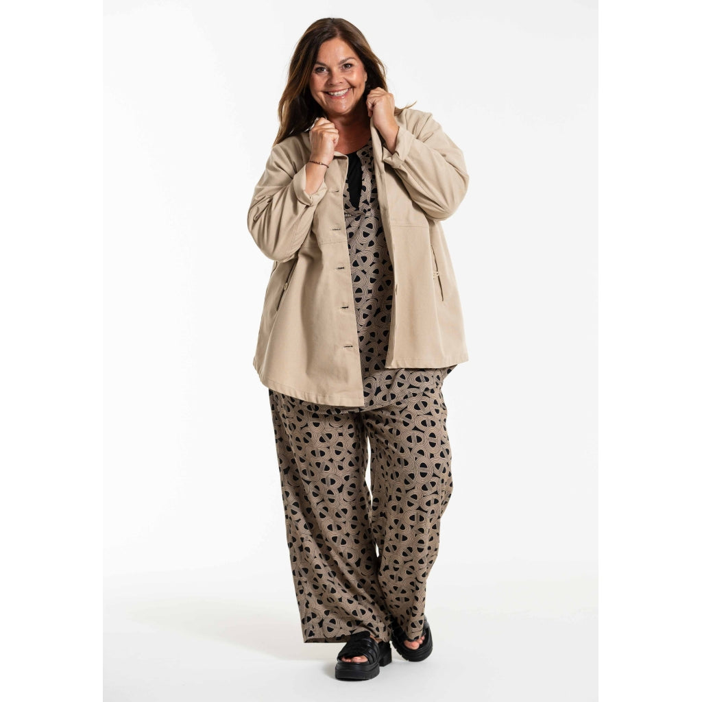 Gozzip Woman GMargrethe Loose Pants Loose Pant Sand