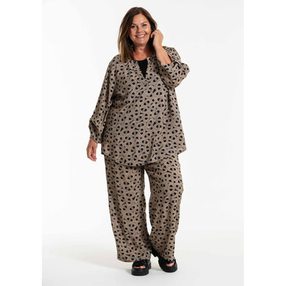 Gozzip Woman GMargrethe Loose Pants Loose Pant Sand