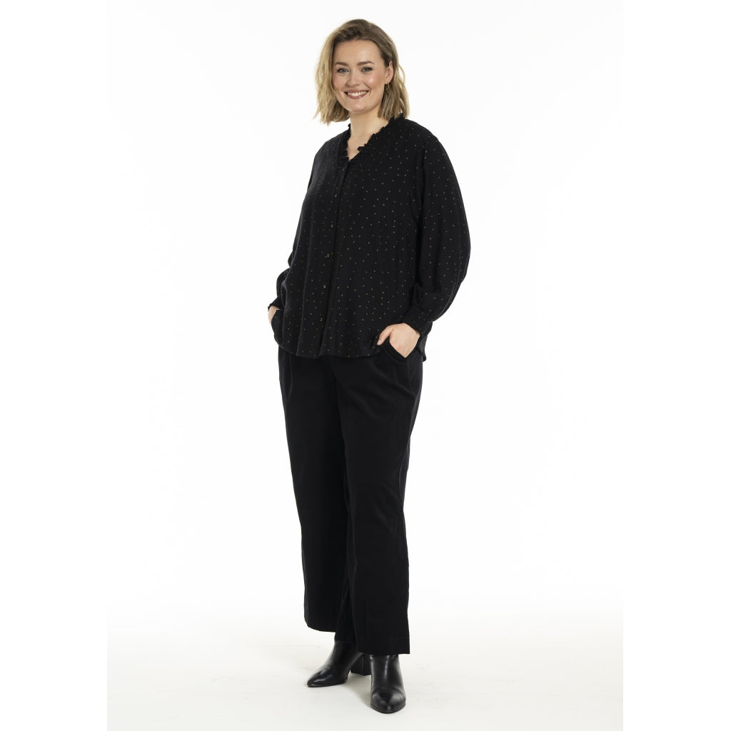 Gozzip Woman GMarianne Blouse Blouse Black/Gold
