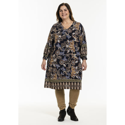 Gozzip Woman GMeta Tunic Tunic Border print