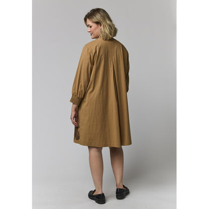 Gozzip Woman GMeta Tunic Tunic Brown