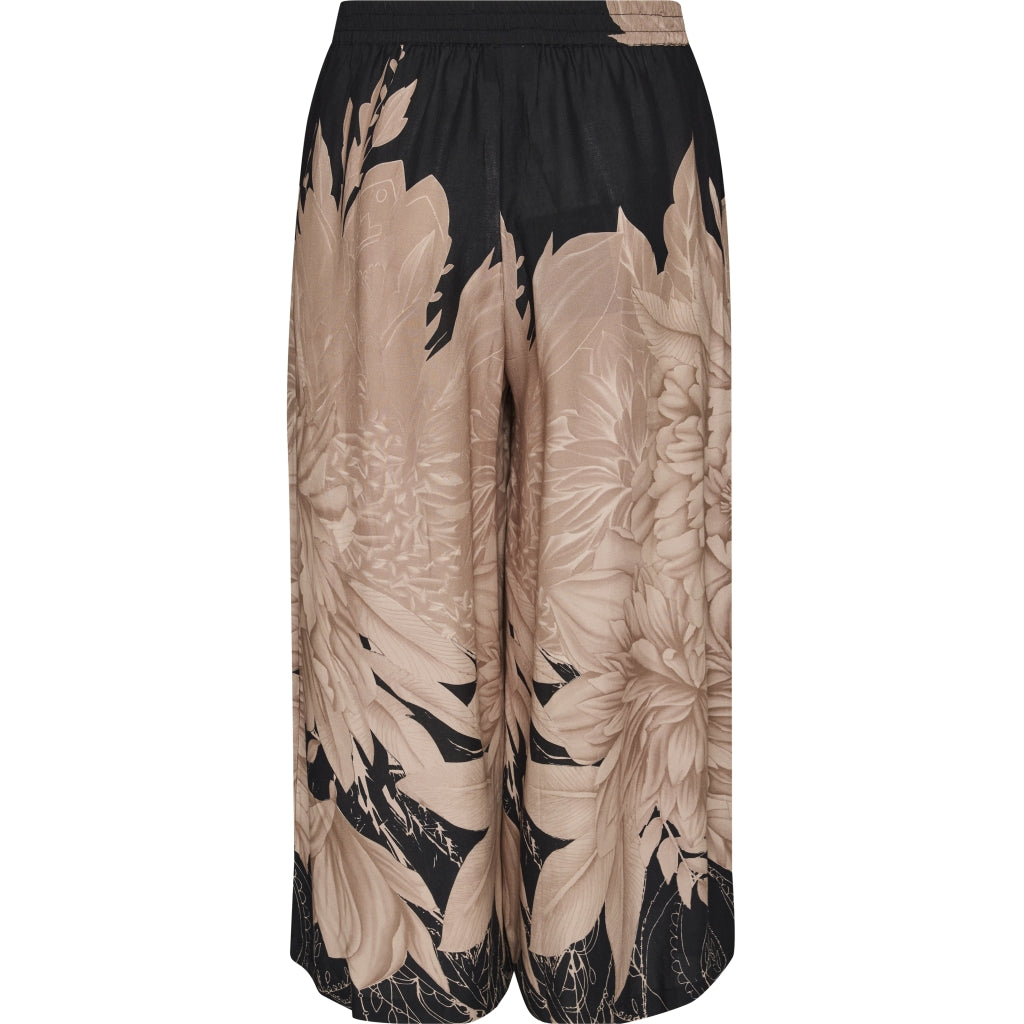 Gozzip Woman GMillie Wide Pants Pants Black with sand board