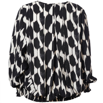 Gozzip Woman GMirabelle Blouse Blouse Black/Offwhite