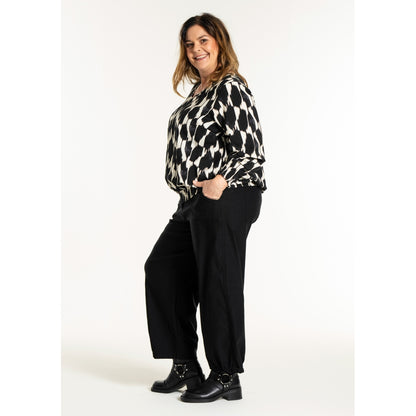 Gozzip Woman GMirabelle Blouse Blouse Black/Offwhite