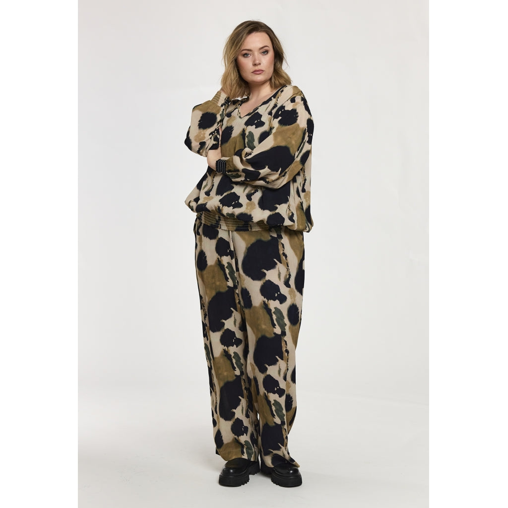 Gozzip Woman GMirabelle Blouse Blouse Beige/Black