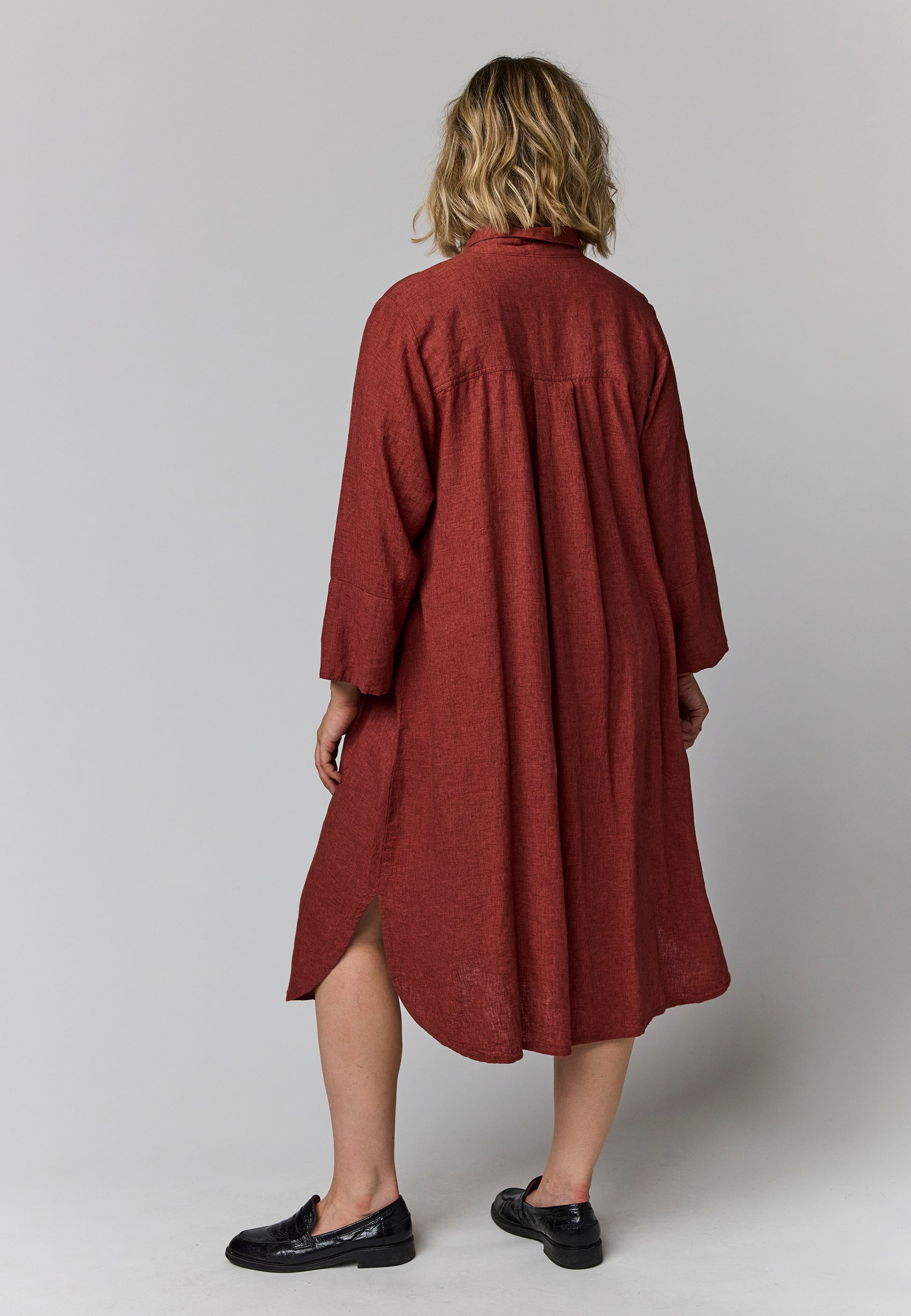 Gozzip Woman GMirella Shirt dress Shirt Dress Paprika
