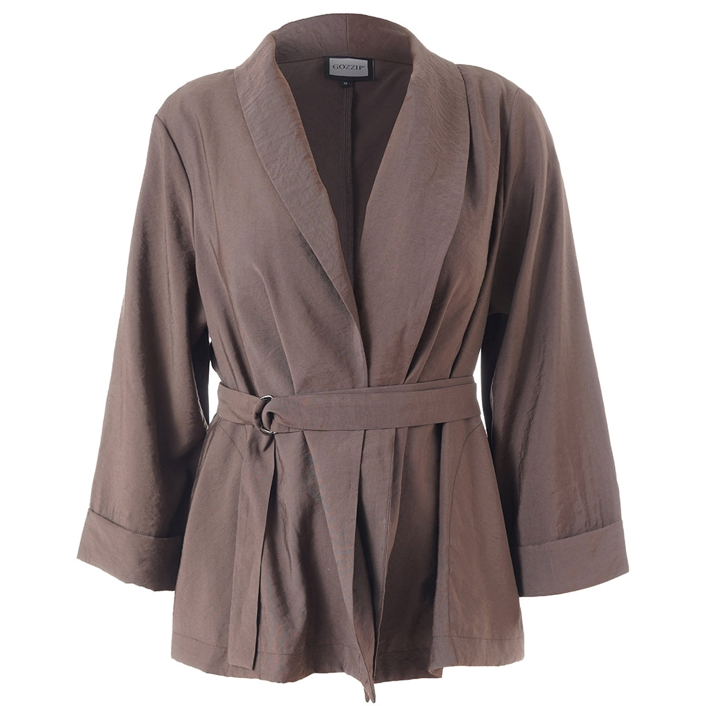 Gozzip Woman GMolau Cardigan Cardigan Brown
