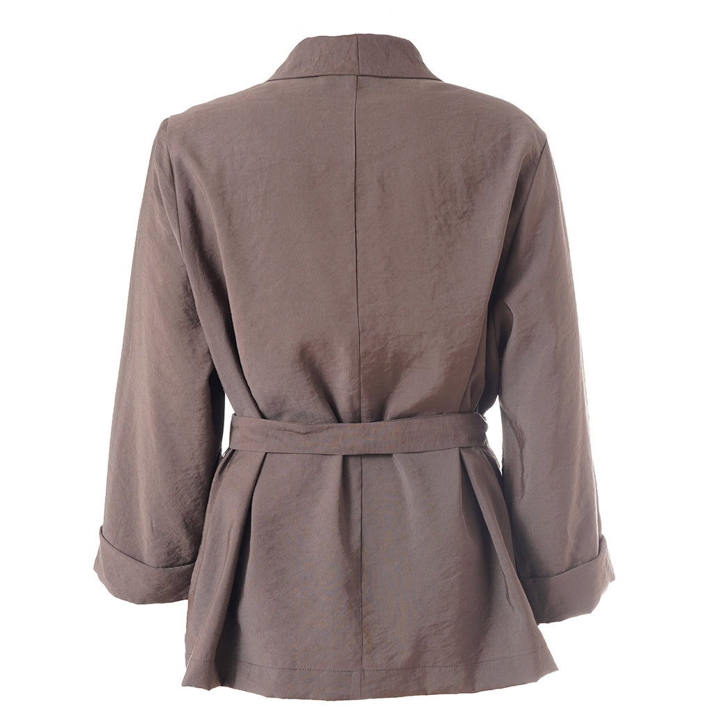 Gozzip Woman GMolau Cardigan Cardigan Brown
