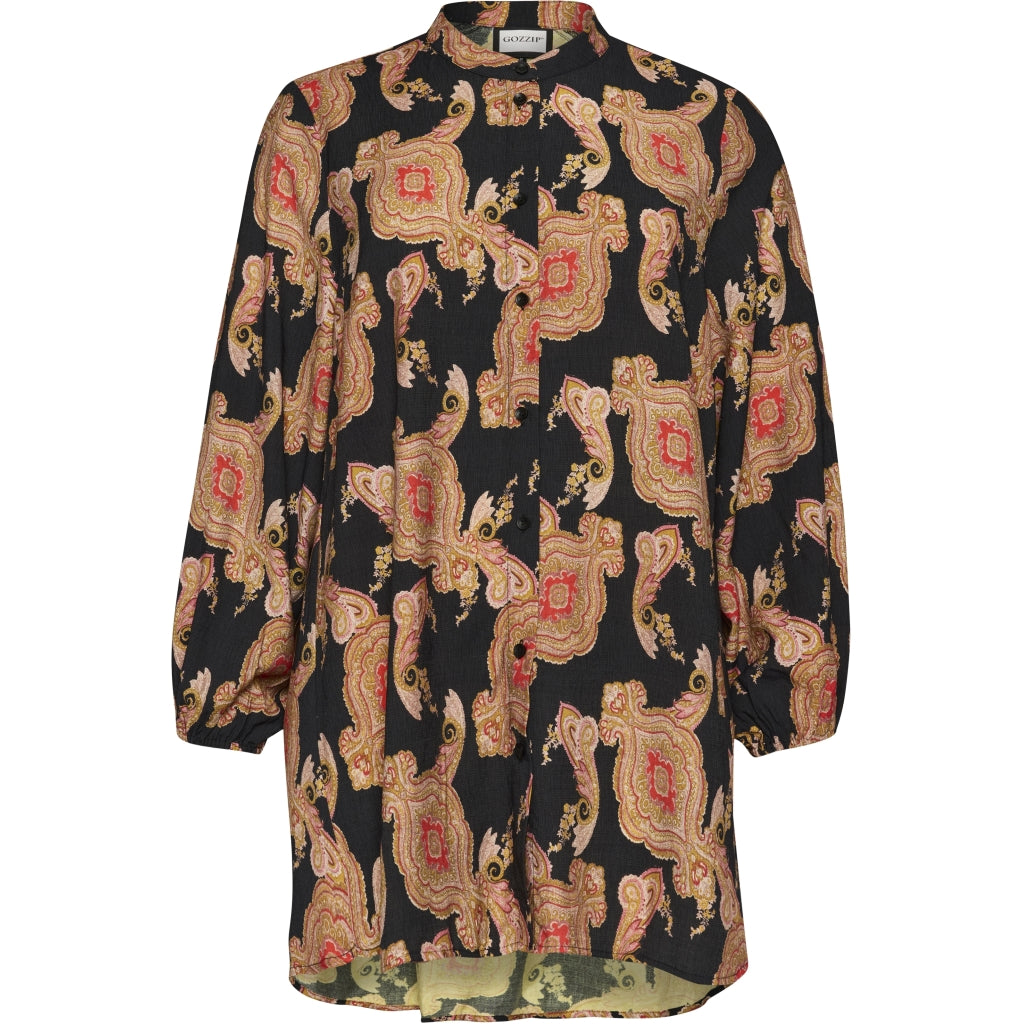 Gozzip Woman GNaya Shirt Shirt Multi color print