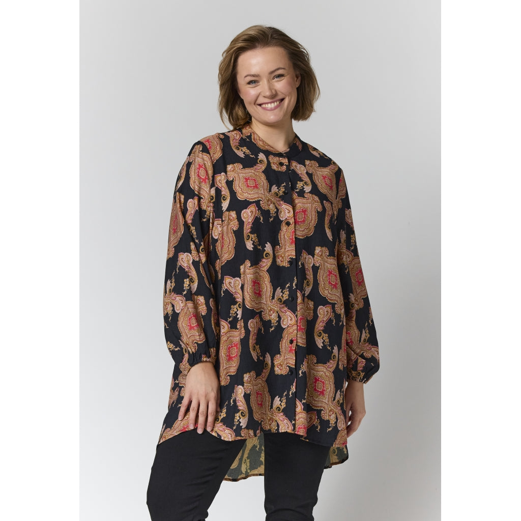 Gozzip Woman GNaya Shirt Shirt Multi color print