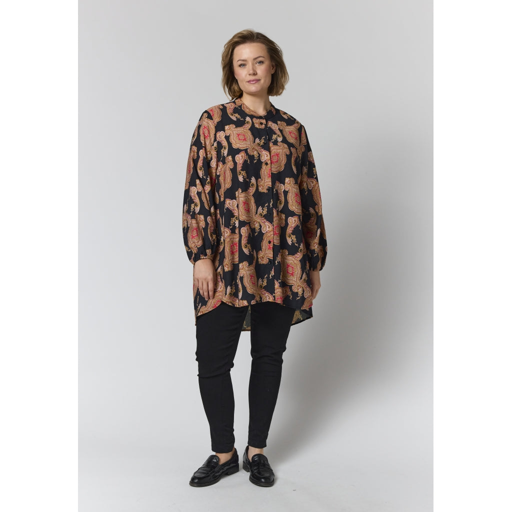 Gozzip Woman GNaya Shirt Shirt Multi color print