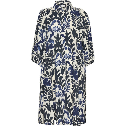 Gozzip Woman GNelly Dress Dress Blue print