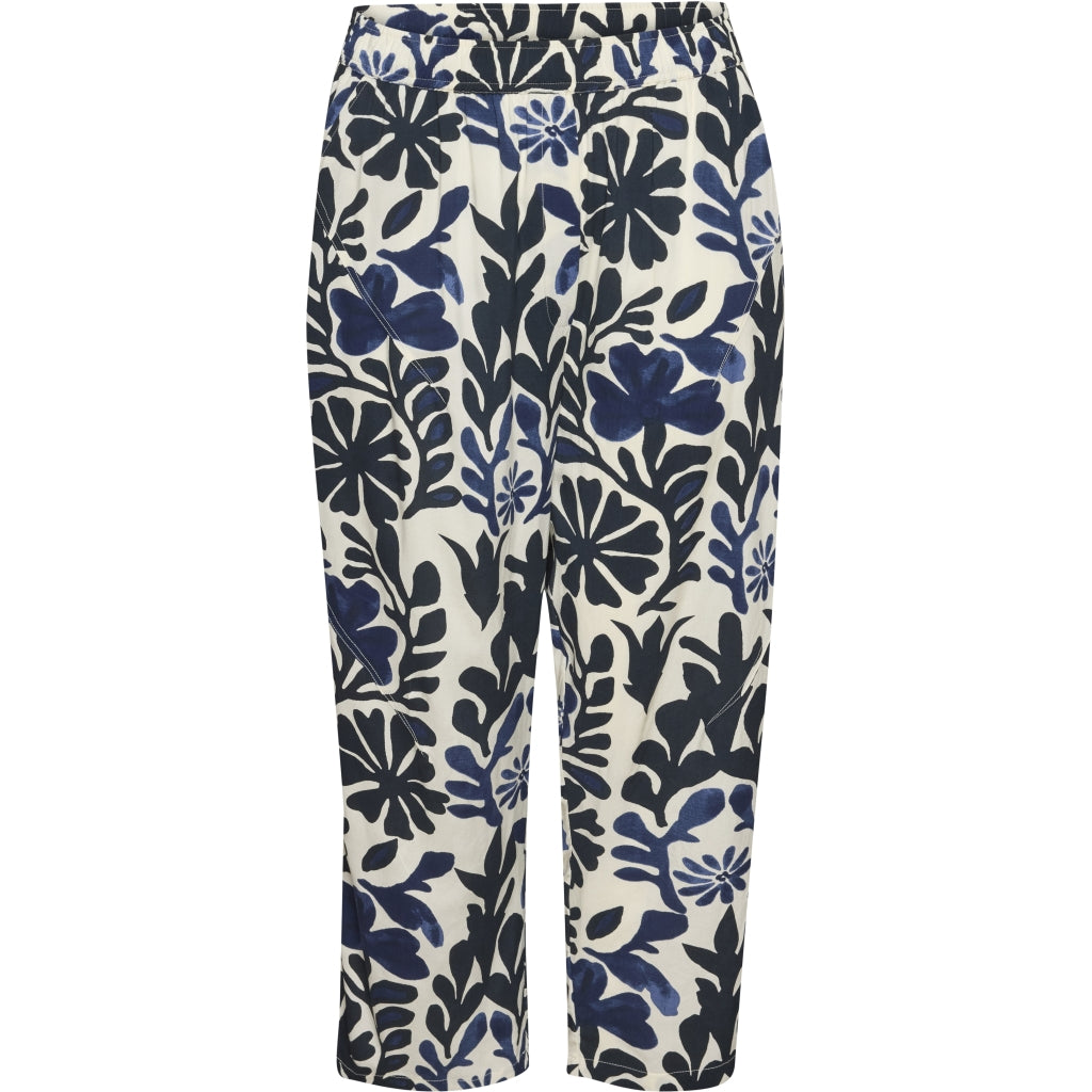 Gozzip Woman GOda Pants Pants Blue print