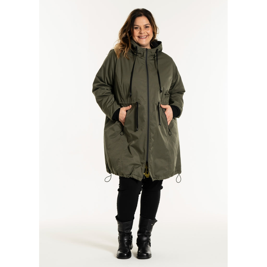 Gozzip Woman GOlivia Coat Coat Olive