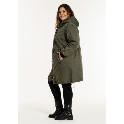 Gozzip Woman GOlivia Coat Coat Olive