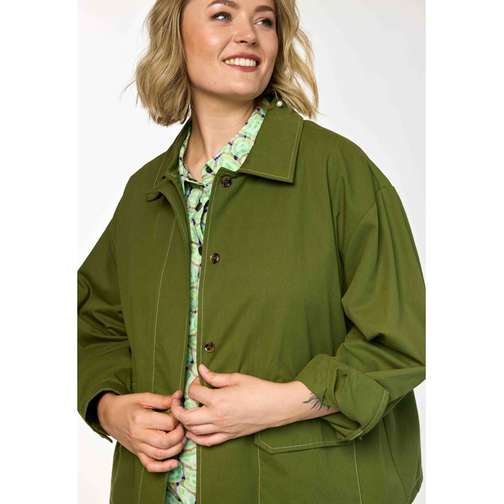 Gozzip Woman GPernille Jacket Jacket Green