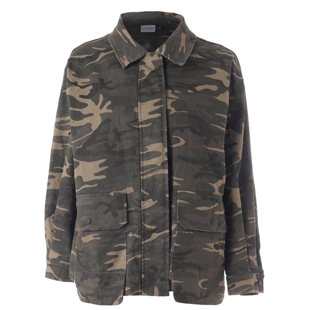 Gozzip Woman GPernille Jacket Jacket Army