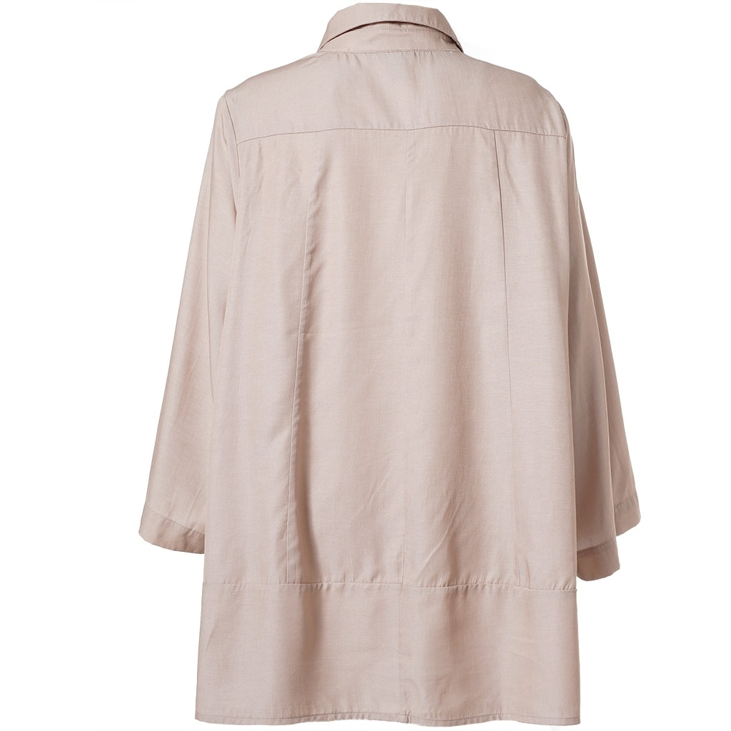 Gozzip Woman GRuna A shaped shirt Shirt Sand