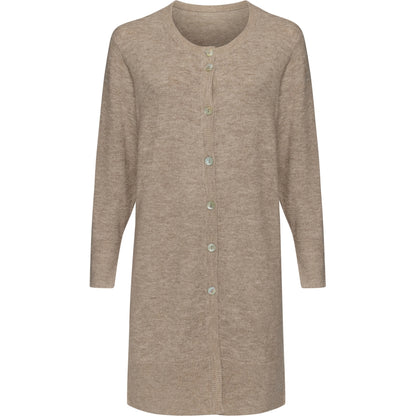Gozzip Woman GSally Long Cardigan Long Cardigan Sand