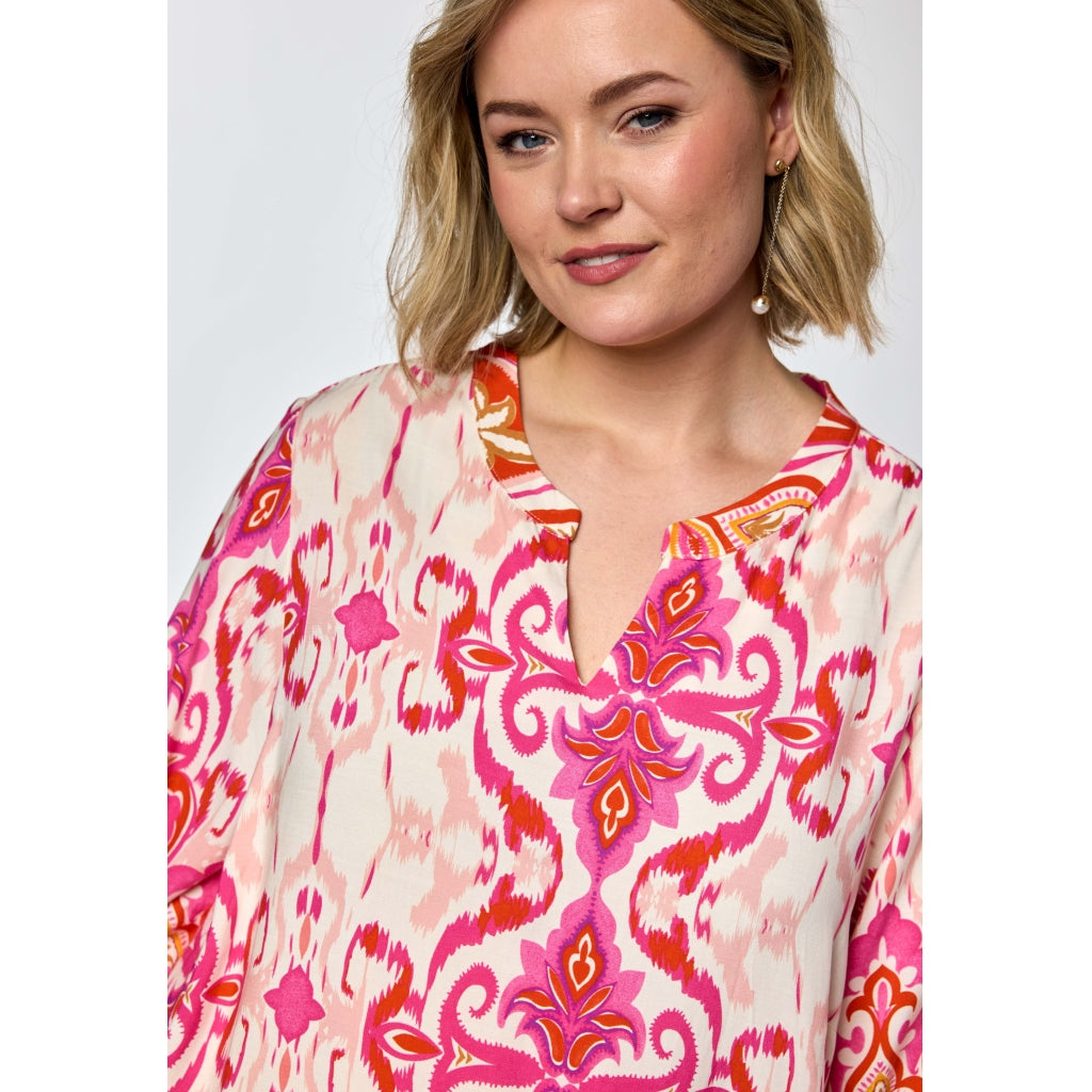 Gozzip Woman GSkuld Tunic Tunic Pink Print