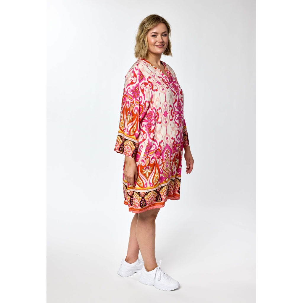 Gozzip Woman GSkuld Tunic Tunic Pink Print