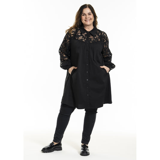 Gozzip Woman GSusanna Shirt Tunic Shirt Tunic Black