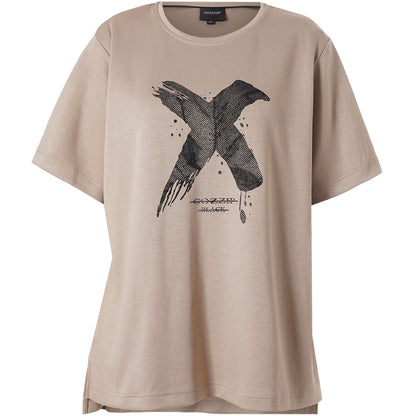 Gozzip Woman GTine T-shirt with print T-Shirt Sand