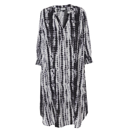 Gozzip Woman GValdis Dress Dress Black/Grey/White