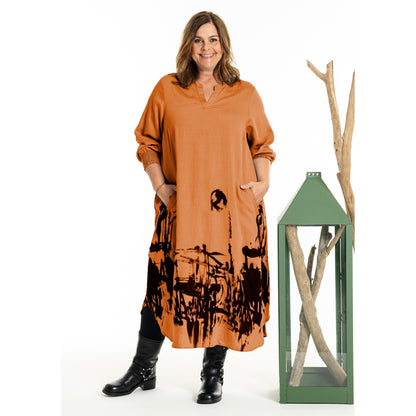 Gozzip Woman GValdis Dress Dress Apricot