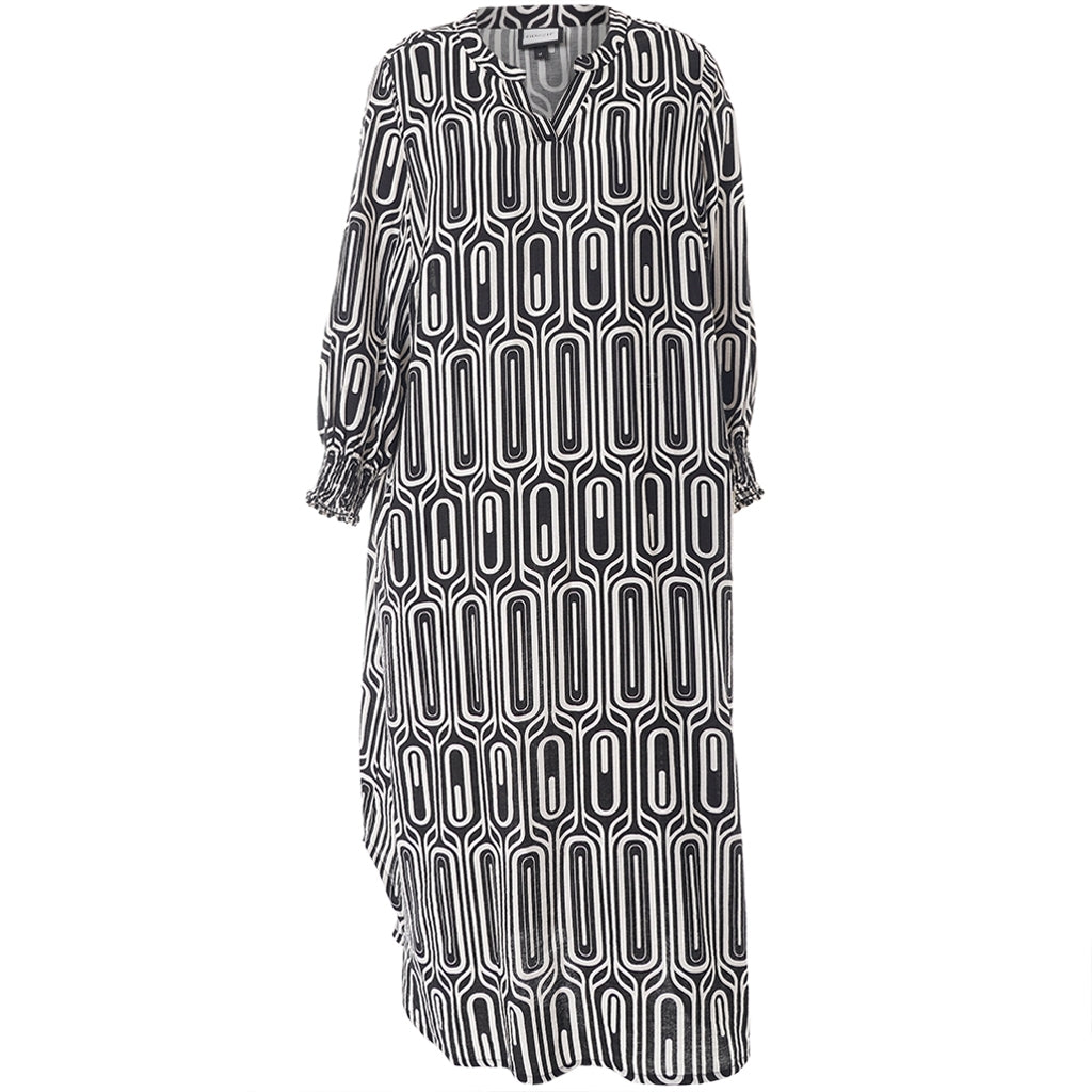 Gozzip Woman GValdis Dress Dress Black/Offwhite