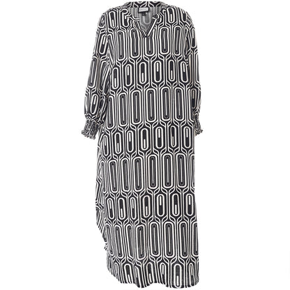 Gozzip Woman GValdis Dress Dress Black/Offwhite