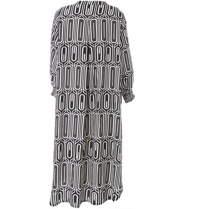Gozzip Woman GValdis Dress Dress Black/Offwhite