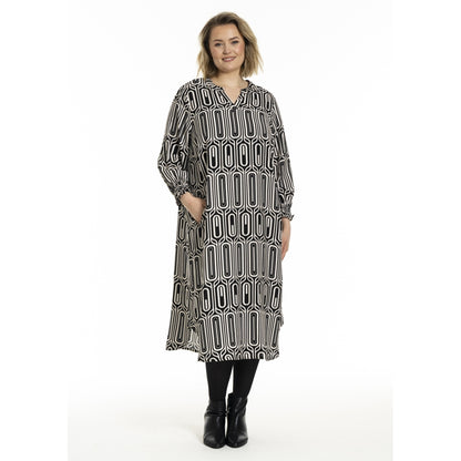 Gozzip Woman GValdis Dress Dress Black/Offwhite