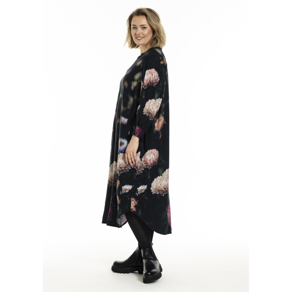 Gozzip Woman GValdis Dress Dress Peony print