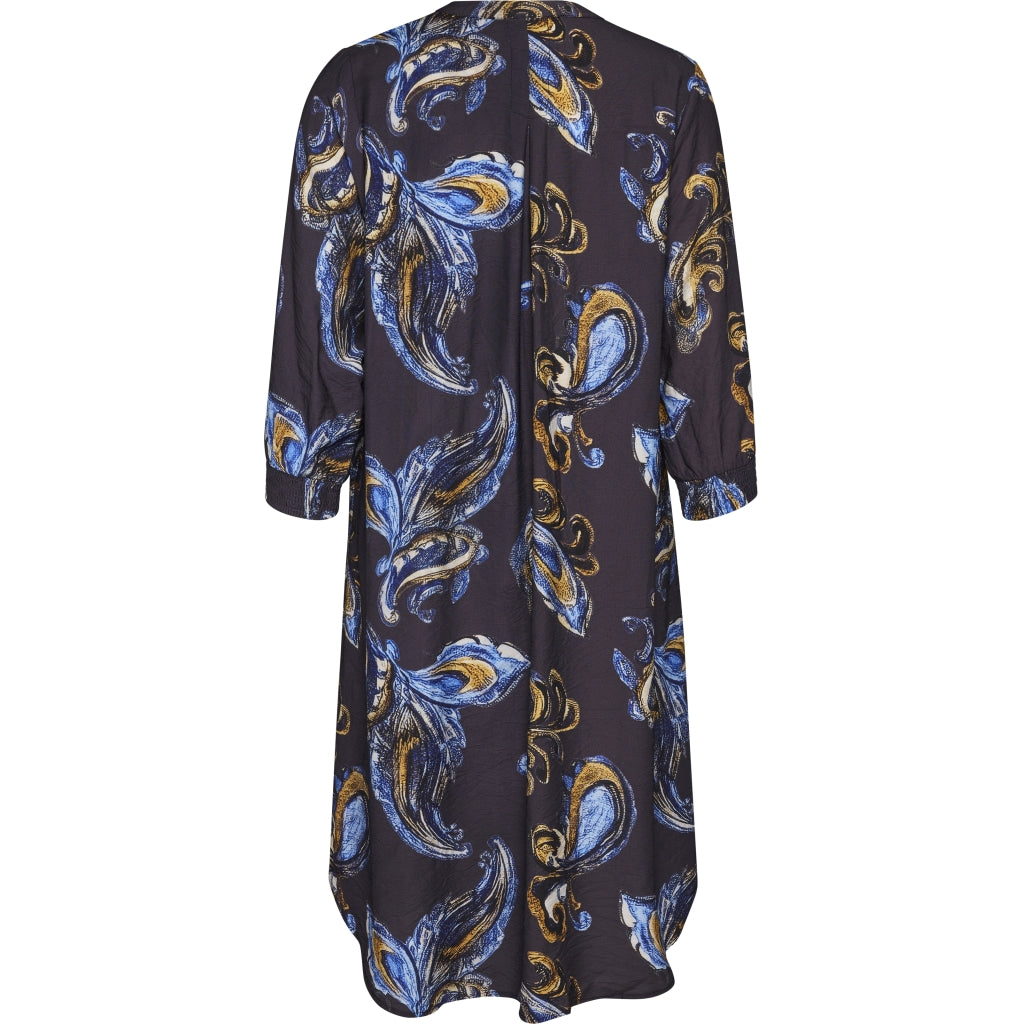 Gozzip Woman GValdis Dress Dress Blue print
