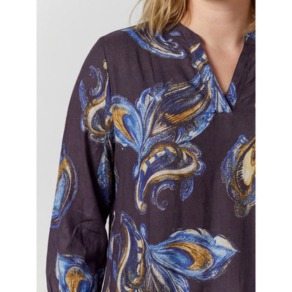 Gozzip Woman GValdis Dress Dress Blue print