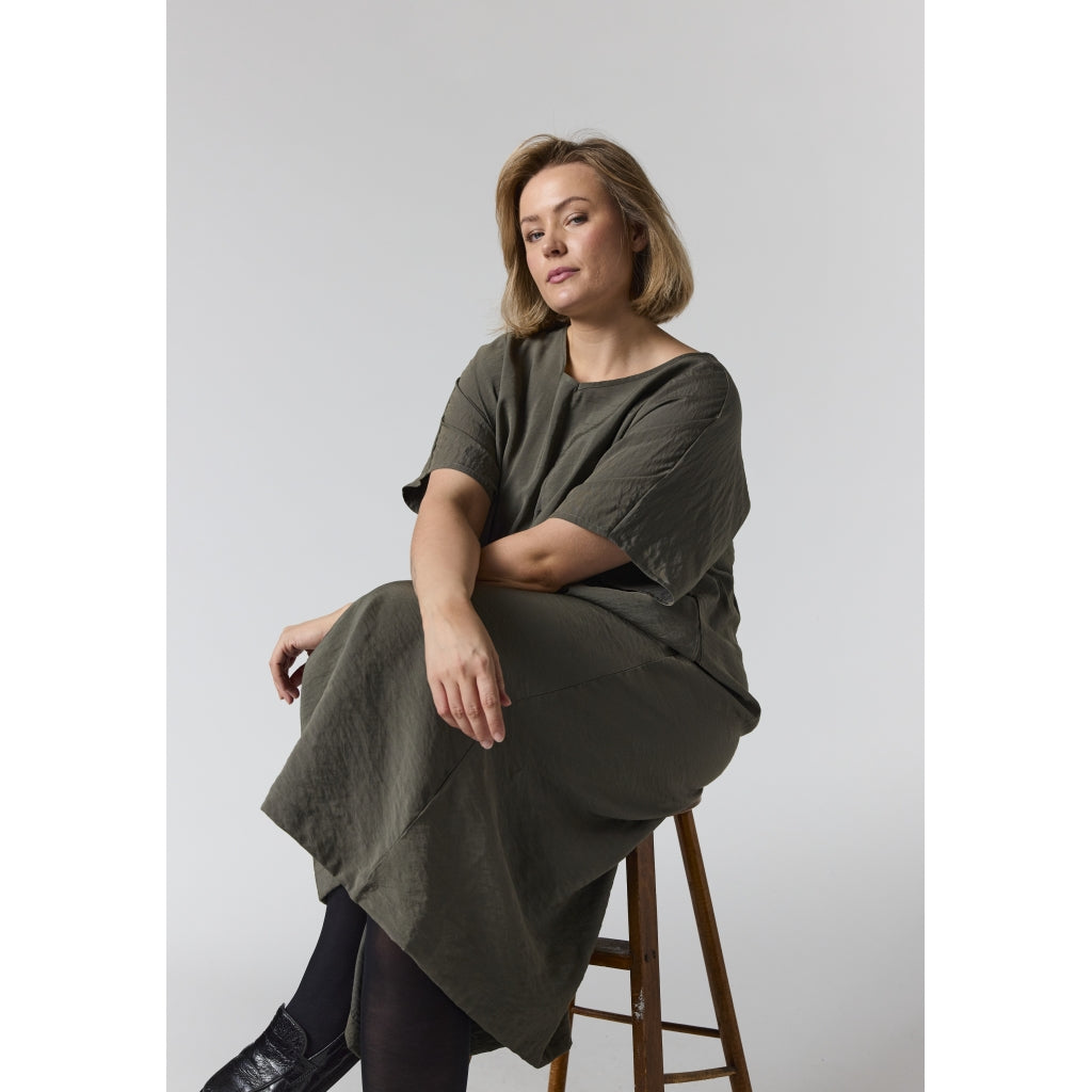 Gozzip Woman GVanya Dress Dress Army