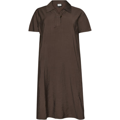 Gozzip Woman GViona Dress Dress Brown