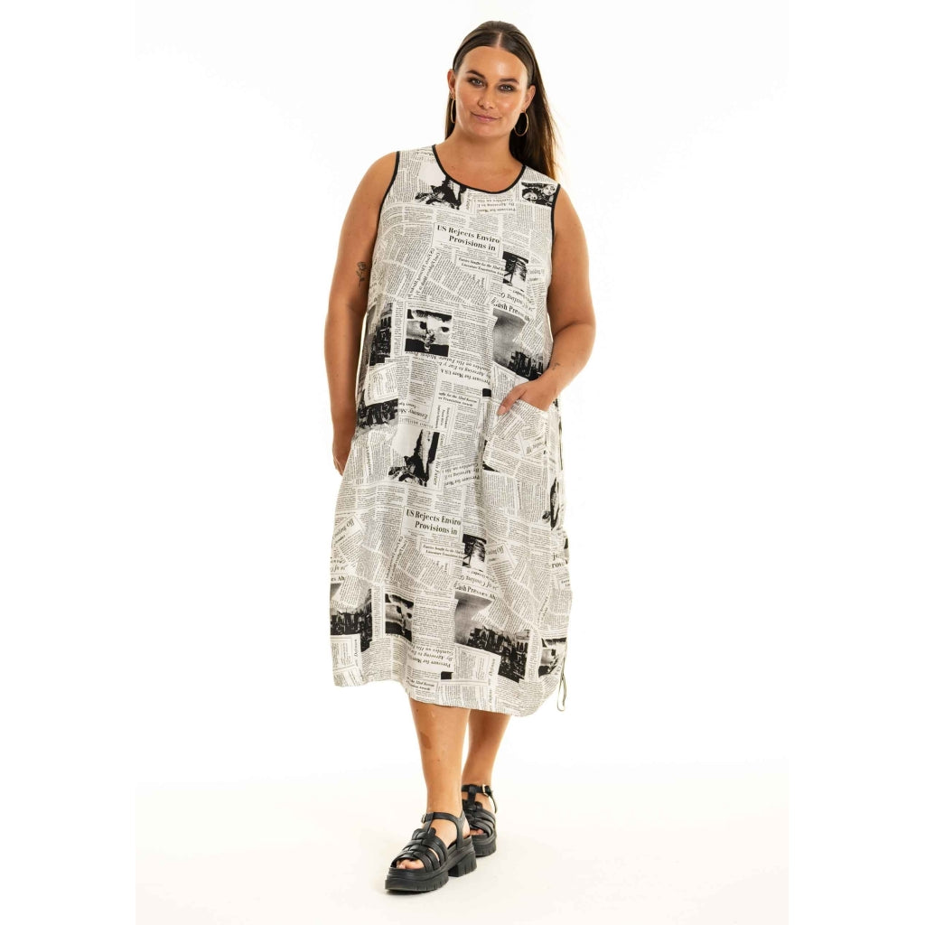 Gozzip Woman Gellida Dress Dress Printed