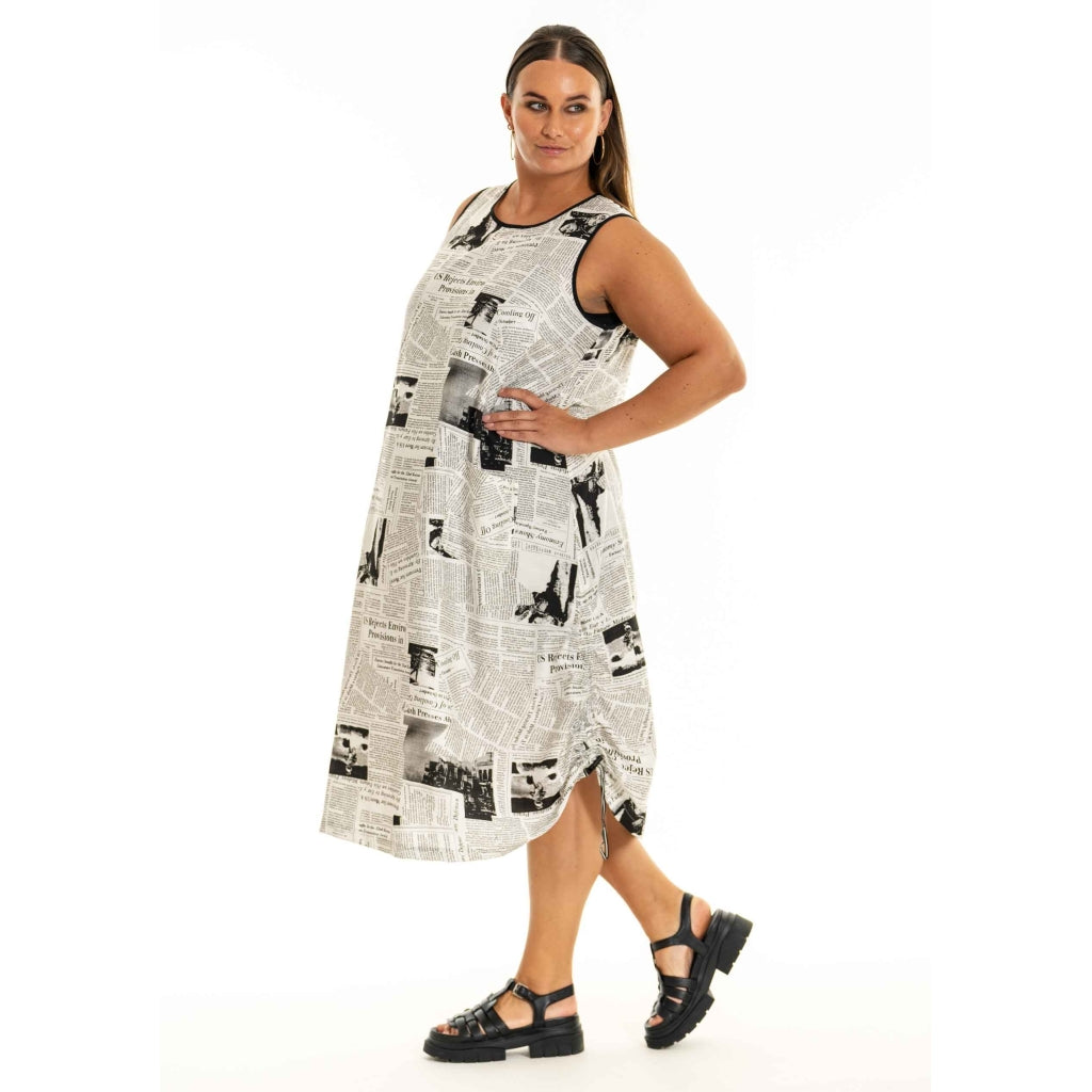 Gozzip Woman Gellida Dress Dress Printed