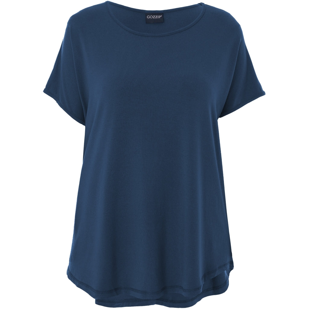 Gozzip Woman Gitte T-shirt T-Shirt 100 Dusty Blue