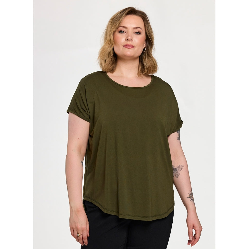 Gozzip Woman Gitte T-shirt T-Shirt 1 Olive