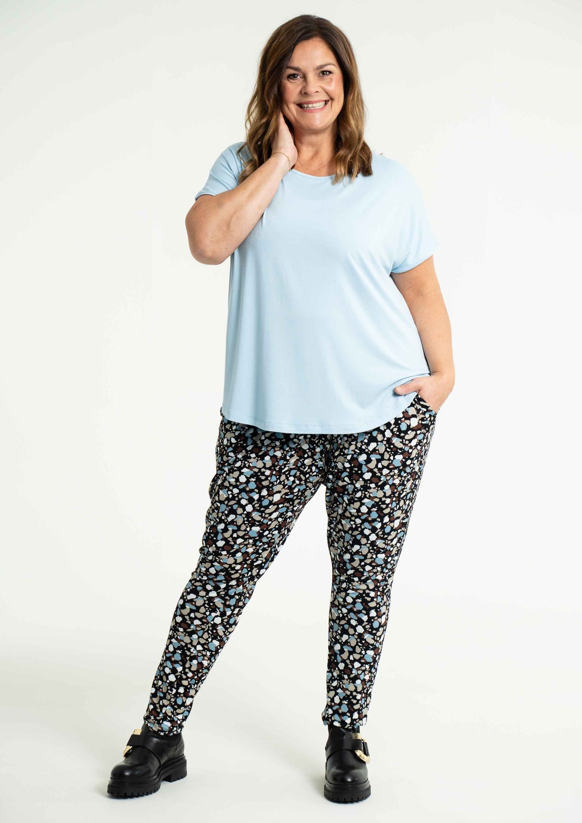 Gozzip Woman Gitte T-shirt T-Shirt Dream blue