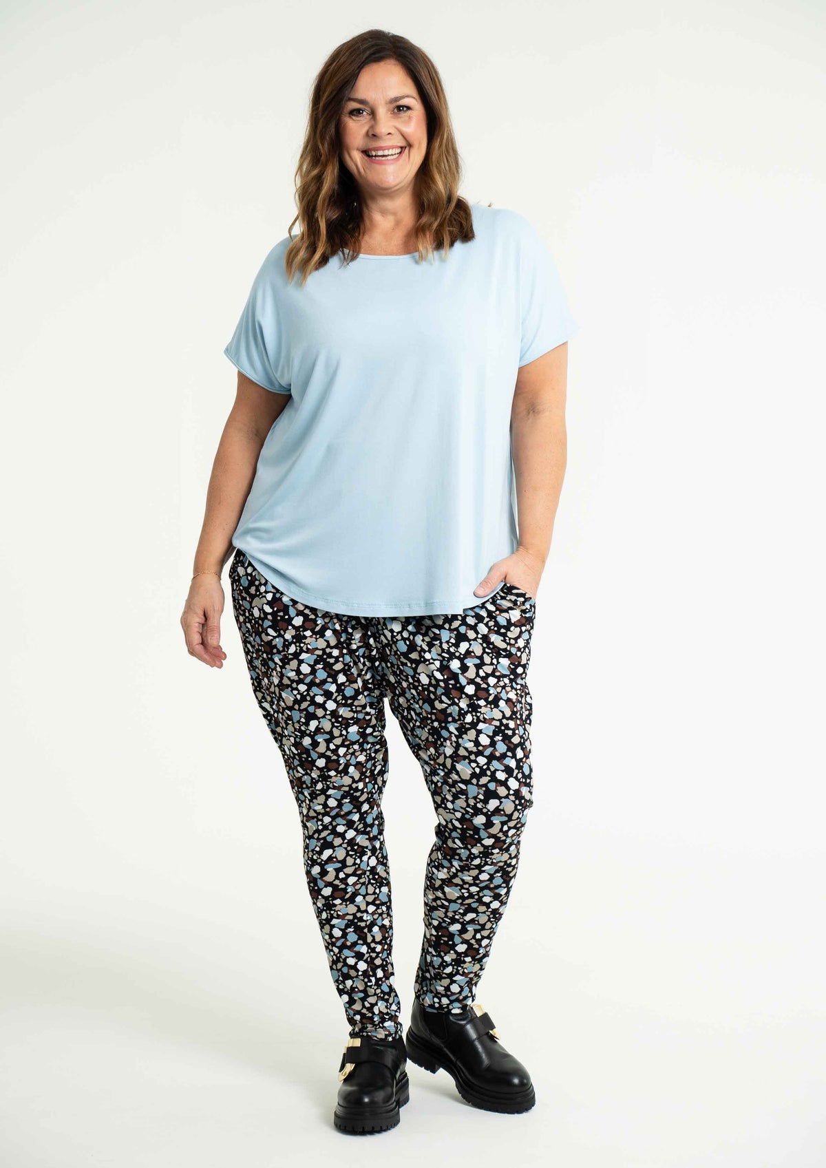 Gozzip Woman Gitte T-shirt T-Shirt Dream blue