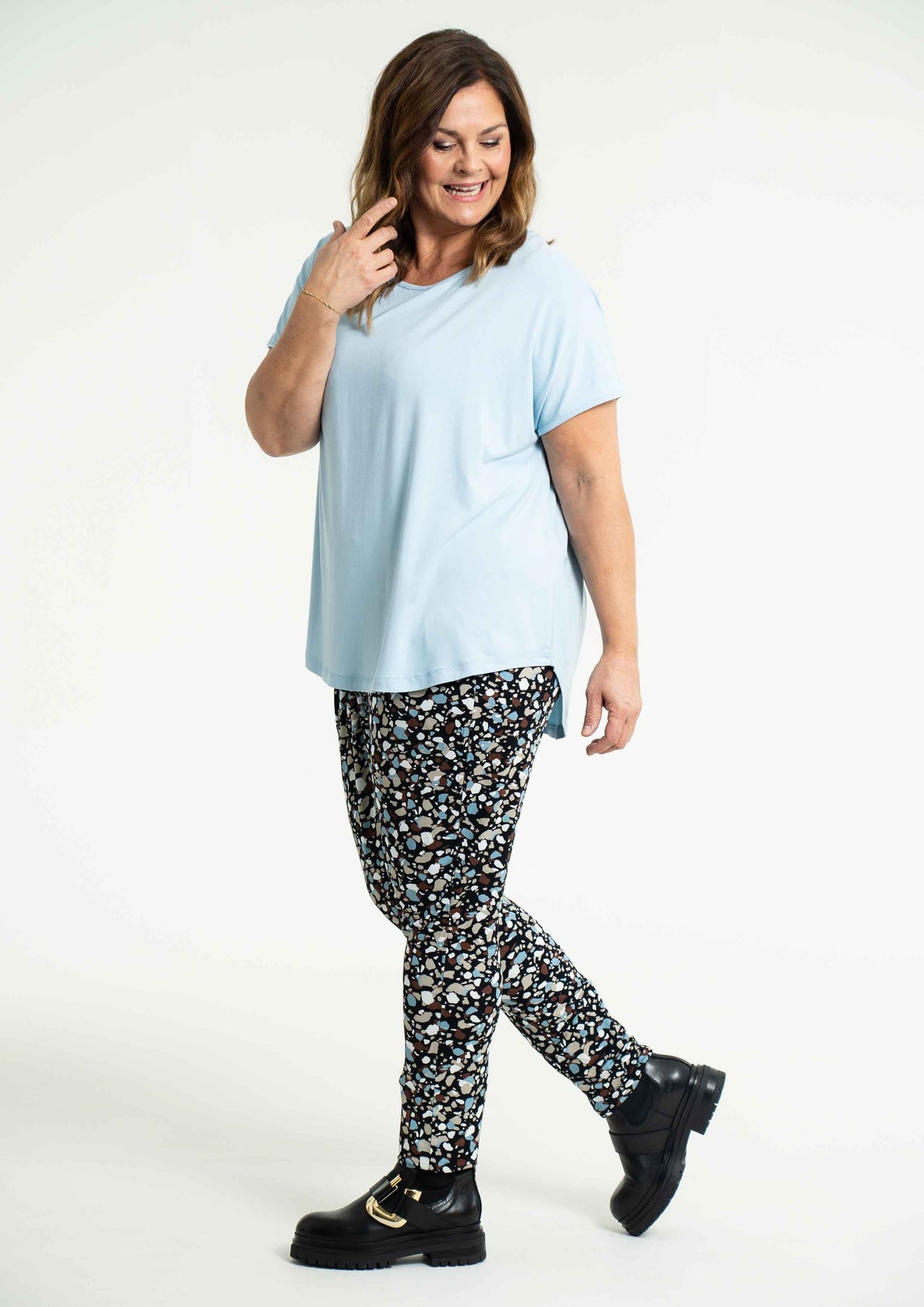 Gozzip Woman Gitte T-shirt T-Shirt Dream blue
