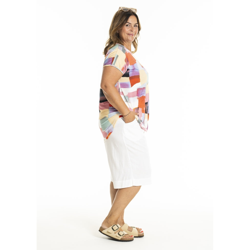 Gozzip Woman Gitte T-shirt with print T-Shirt Multi color print