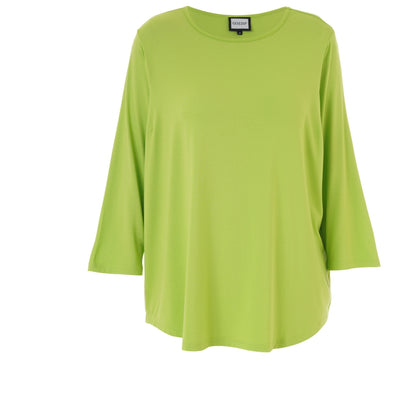 Gozzip Woman Gitte t-shirt with long sleeves T-Shirt Lime